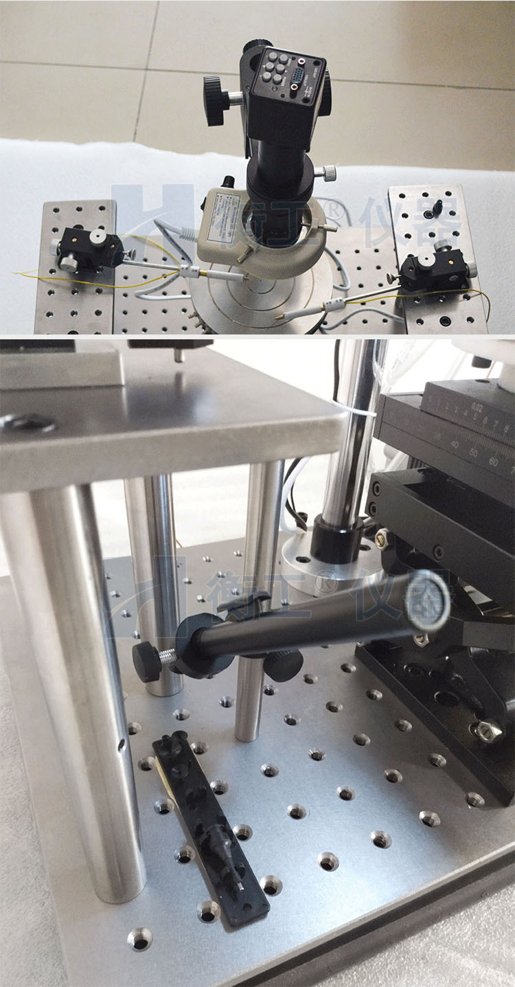 衡工HGPS100探針臺 探針臺 半導(dǎo)體芯片測試臺 太陽電池IV樣品臺 真空吸附載臺 裂紋檢測顯微鏡成像