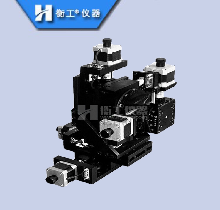 高精密光學六維電動位移臺實驗升降傾斜多維組合臺六軸微型調(diào)整臺